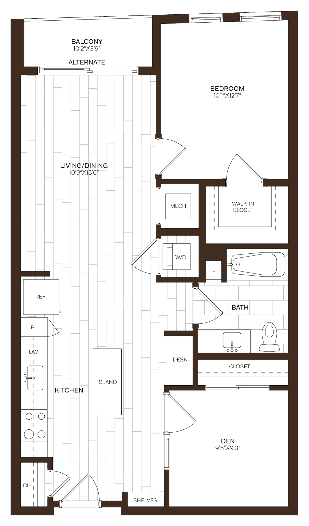 floorplan of 465