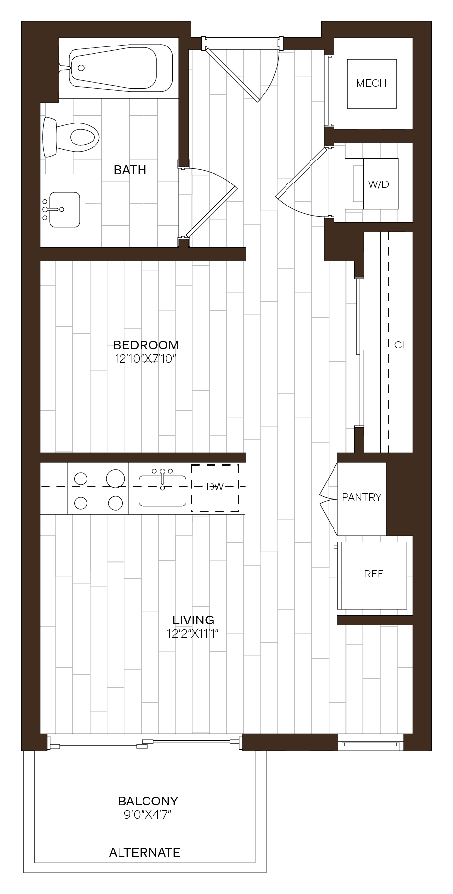 floorplan of 452