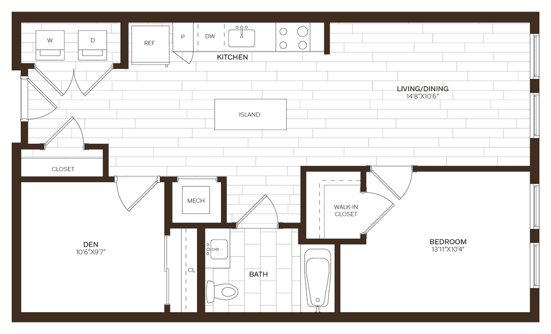 floorplan of 425